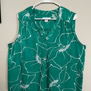Liz Claiborne Sleeveless Top - Shell
